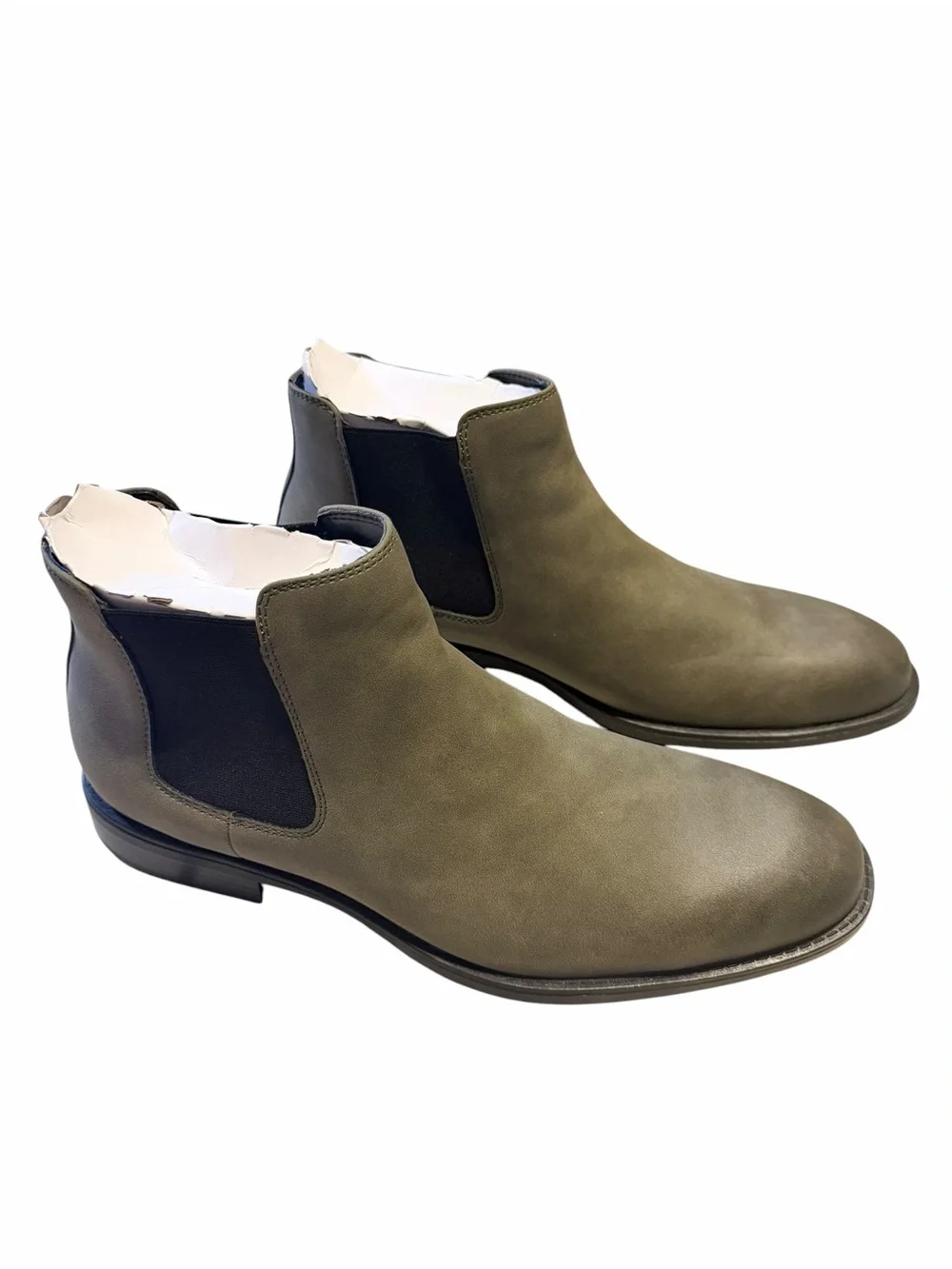🌼🌟NIB MADDEN Mens Maxxin Faux Suede Ankle Olive Size 12